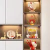 Conjunto Adornos Combinados Creativos Lujo Ligero Sala de Estar Oficina Gabinete de Vino Aparador Lateral Ventana Sala de Muestras Decoraciones para el Hogar