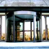 Suministro Puerta Automática Puerta Giratoria Puerta Giratoria de Cristal Puerta Curva Automática (Cifra) Puerta giratoria curva