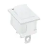 Interruptor Basculante de Alimentación Certificado Coreano Kc Kcd1 Cuadrado Blanco Sin Luz 3A 250V 3 Pines 2 Posiciones 21X15Mm