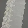 Tejido de Encaje de Algodón Hueco DIY Bordado DIY Algodón Puro Hecho a Mano Accesorios para Cortinas Decoración de Encaje Bordado