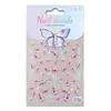 Adesivo de Unha Borboleta Bordado em Aquarela 5D Em relevo Estéreo Borboleta Exquisita Adesivo DIY para Nail Art Joia Estilo Ca