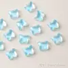 Decoraciones de Mariposa de Cristal Grandes y Pequeñas para Uñas Tendencia Súper Brillantes Coloridas Planas Mini Mariposas Pedrería para Uñas