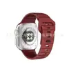 Correa de Silicona con Hebilla Inversa Estilo Armadura Adecuada para Apple Watch S11 Smartwatch 10 Correa de Silicona al por Mayor