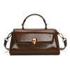 Bolso cuadrado pequeño de mano de sensación de alta gama 2025 nuevo bolso de hombro de moda coreana bolso bandolera simple casual de nicho