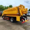 Fornecimento Direto da Fábrica Dongfeng Huashen T3 Placa Amarela Pequena 12,5 Metros Quadrados Caminhão de Limpeza e Sucção Caminhão de Lama Caminhão de Sucção de Fezes Quanto Dinheiro