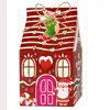 Caixas de Embalagem de Presente da Série Criativa de Natal, Caixas Coloridas de Natal, Caixas Simples para Armazenamento de Presentes Diários e Festivos, Caixas de Presente