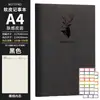 Cuaderno Transfronterizo A4, Cuaderno Grande de Tapa Blanda Gruesa, Libro de Registro de Reuniones, Bloc de Notas de Negocios, Hecho a Medida con Logo