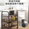 Estante de Almacenamiento de Cocina de Pie para el Hogar Desmontable Multicapa de Acero al Carbono Carro Estante para Verduras Venta al por Mayor