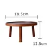 Soporte para flores, base de maceta de cerámica, estante para flores, soporte para acuario, soporte para botella de vino, piedra decorativa, adorno creativo, soporte para cuencos de perro y gato, mini