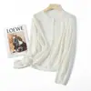 Cárdigan de terciopelo Andy con cuello redondo y puños para mujer, primavera y otoño, versátil, suave y esponjoso, chaqueta pequeña, suéter de punto de temperamento simple, venta al por mayor