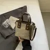 Colección nueva 2026: bolso de mano de alta gama, estilo vintage para mujer, bolso tote de moda, minimalista y chic, ligero y lujoso, bolso cruzado tipo cubo