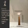 Lámpara de pie estilo wabi-sabi, sala de estar retro, dormitorio, lámpara de arte al lado del sofá, sala de té, iluminación ambiental de diseñador de mediados de siglo, hierro