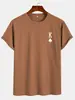 Camiseta de Algodão com Manga Curta Estampada Aliexpress Transfronteiriça