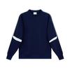Explosiones de Primavera y Otoño Moda Pesada Algodón Empalme Manga Sudadera Cuello Redondo para Hombre Marca de Moda Americana Sudadera Casual de Jersey al por Mayor