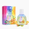Óleo Nutritivo de Camada Dupla Transfronteiriço Aroma de Flor de Fruta Anti-Cutícula Rachada Pele Morta Hidratante Cuidado da Pele e Unhas Óleo para Cutícula de Duas Cores