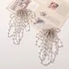 Corea del Sur nuevo versátil cuentas de tubo multicapa borla flor diy tejido a mano tocado accesorios para el cabello pendientes material al por mayor