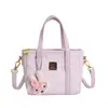 Bolso de Mano de Lujo de Nicho para Mujer 2026 Nueva Moda Tendencia Estampado Bolso Cruzado de Hombro Versátil Bolso Cubo para Viajes