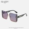 GLAZZY2022 novos óculos de sol da moda para homens e mulheres em todo o Céu estrela voz trêmula popular online ao vivo explosão óculos de sol anti-ultravioleta