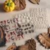 Pegatinas de uñas con diseño de calavera, araña, hueso y calabaza para Halloween, venta al por mayor