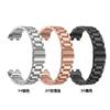 Qingfeng Adequado para Pulseira Huawei 10 Pulseira de Aço Pulseira de Metal de Três Contas para Relógio Huawei Band8/9 Pulseira de Aço Inoxidável