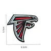 Adesivos de Tecido Bordados Personalizáveis com Logo de Time de Futebol da NFL (Liga Principal) Adesivos Decorativos para Roupas Mochilas