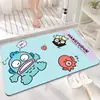 Alfombra Sanrio Linda, Absorbente de Agua, Secado Rápido para Baño, Alfombra de Piso Fácil de Cuidar para Inodoro en Casa y Entrada del Baño