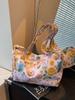 Bolso Grande de Dibujos Animados Perezoso para Mujer 2025 Nuevo Casual Versátil de Hombro Cruzado Bolso Tote Coreano para Viajero