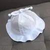 Chapéu de bebê verão proteção solar super fofo bebê recém-nascido fino estilo coreano ao ar livre bebê menina chapéu de pescador
