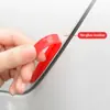 4 Peças / Conjunto Protetor Universal Anti-Risco Protetores de Para-choque Protetor de Borda de Porta de Carro Adesivo de Proteção para Retrovisor Tira Protetora