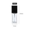Frascos de Loção para Produtos de Skincare em Estoque, Frascos Dosadores de Base Líquida, Frascos de Vidro Cosmético Vazios Tipo Pressão 25ml 30ml