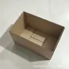Caixas de Embalagem para Entrega Expressa Atacado em Estoque, Caixas de Papelão Extra Resistentes Espessadas, Caixas de Papel de Meia Altura, Caixas de Embalagem de Papel Kraft, Caixas de Embalagem