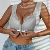 Popular Transfronterizo Xiyintu Madera Push-Up Hebilla Frontal Copa Fija Encaje Chaleco Sujetador Anti-Caída Sujetador de Lactancia