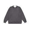 Sudadera de punto tejido estilo retro japonés Flyclan, falsa de dos piezas, cuello redondo, para hombre, holgada, casual, Q8929