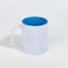 Venta al por mayor de fabricantes Tazas Blancas con Interior de Color, Vasos para Beber, Tazas con Patrón Personalizado, Tazas de Regalo, Tazas de Cerámica, Tazas de Color Sólido