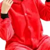 Directo de fábrica transfronterizo franela animal de dibujos animados una pieza pijama de pareja niños ropa para padres e hijos ropa para el hogar
