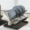 Prateleira de Drenagem e Armazenamento para Cozinha, Dobrável em Formato de X, Tigela, Prato e Copo - O Mais Vendido da Amazon, Moderno e Simples