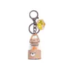 Urso de Desenho Animado Cozinhando Lâmpada de Acampamento ao Ar Livre Chaveiro Boneca Pequena Mini Luz Noturna Brinquedos Pequenos Novos e Estranhos Atacado