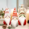 Mingguan Novas Decorações de Natal Suprimentos Boneco de Velho Sem Rosto Criativo Ornamento Boneco Florestal Ornamento