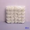 25 Rosas de Colores en Bolsa Opp, Flores Artificiales de PE, Flores Falsas para Decoración de Bodas, Regalo de San Valentín, Decoración del Hogar
