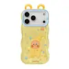 Orejas de Dibujos Animados Lindas Adecuadas para Funda de Teléfono Móvil Apple 16Pm Iphone17 Silicona 14 Doble Soporte 15 Dibujos Animados 18 Femenina