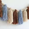 Decoraciones de Pared Exclusivas Transfronterizas para Dormitorio y Sala de Estar Estilo Bohemio Nórdico, Colgantes de Pared para Fondo de Cumpleaños, Colgantes para Habitación Infantil