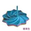 Brinquedos Impressos em 3D para Crianças, Brinquedo Espiral Criativo para Alívio do Estresse, Torre de Cenoura Tridimensional, Ornamento de Mesa Torre Mágica, Brinquedo para Alívio do Estresse