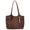 2026 Bolsa para el día a día Bolsa Súper Popular Gran Capacidad Nueva Bolso Tote de Hombro Moderno Nuevo de Lunares Casual Estilo Coreano Bolso de Hombro