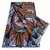Tela Super Cera Naranja Suave Tela de Cera Africana