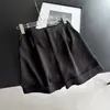 Qing 2026 Seda Amora Seda Shorts Casuais Cintura Elástica Calças de Perna Larga Calças Casuais Femininas Atacado H11BK0815