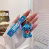Nuevo Llavero de Dibujos Animados Stitch Lindo Colgante para Mochila Escolar de Estudiante Muñeco Llavero Joyería Pequeña Venta al por Mayor