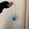 Colar de Tira Multiúso Flor Artesanal Amassável