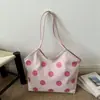 Bolsa grande, casual, estilosa e única; bolsa de ombro de bolinhas nova e fashion; Bolsa tote feminina de verão 2026