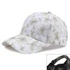 Gorra de Béisbol Estilo Étnico Estampado de Primavera y Otoño para Mujer Gorra de Mezclilla Lavada Protector Solar para Exterior para Mujer Sombrero de Sol de Moda para Mujer