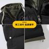Chaleco Otoño e Invierno Hombres y Mujeres Holgado de Moda Marca Chaleco Cálido Abrigo de Algodón Chaleco de Algodón Transfronterizo
